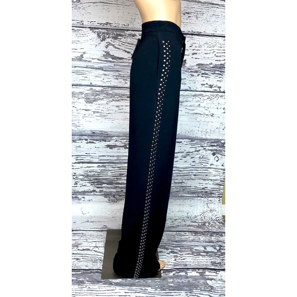 Derek Lam - High Waist - Tech Caddy Wide Leg Pants - Picture 4 of 8